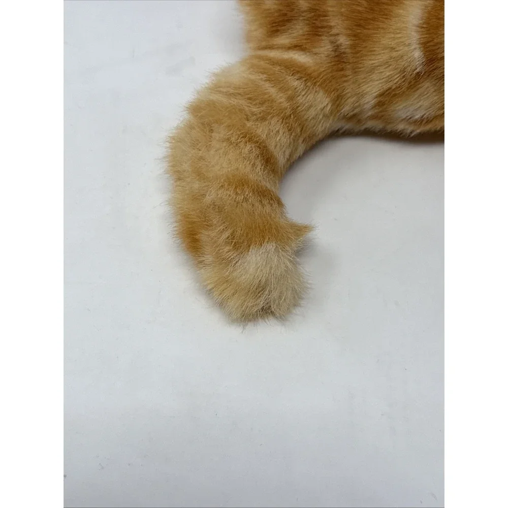 Folkmanis Orange Tabby Kitten Hand Puppet‎ Striped Tiger Kitty Cat Plush